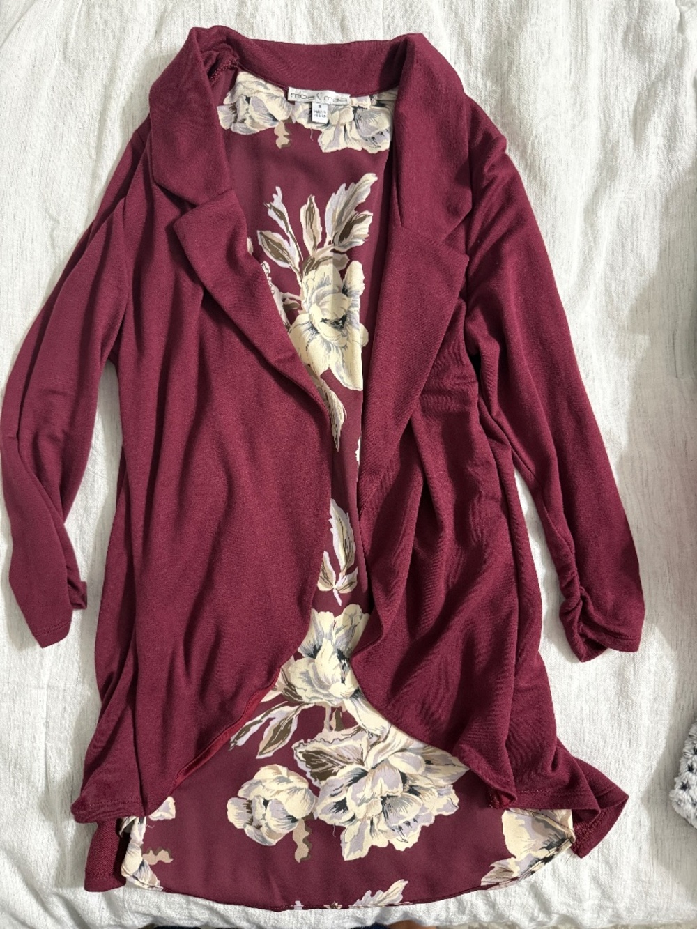 Moa Moa sweater blazer
